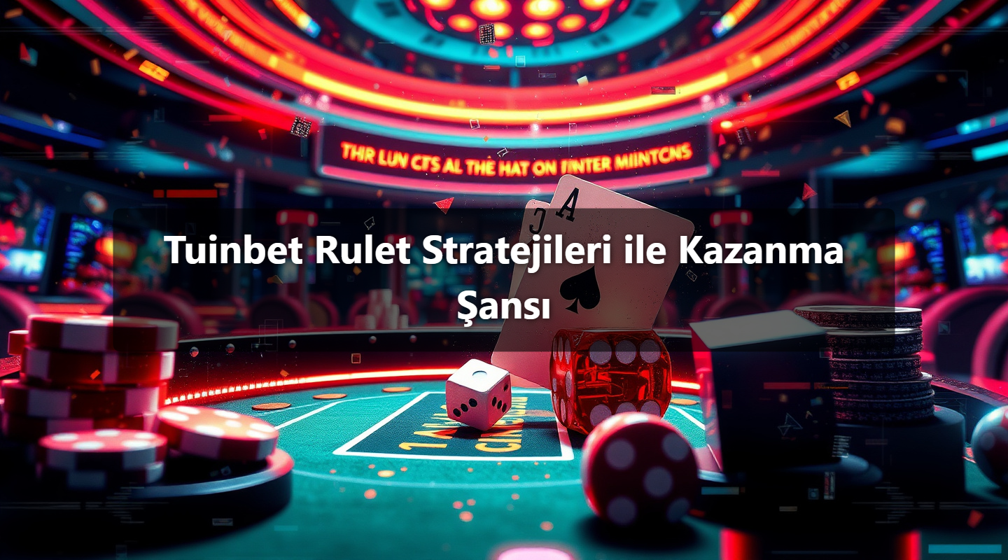 Tuinbet Rulet Stratejileri ile Kazanma Şansı
